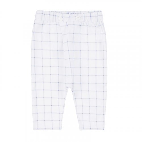 Light Blue Check Pants