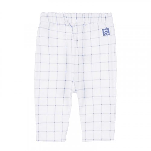 Light Blue Check Pants_4579