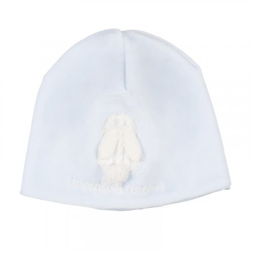 Light Blue Coccolino Bunny Hat_1028