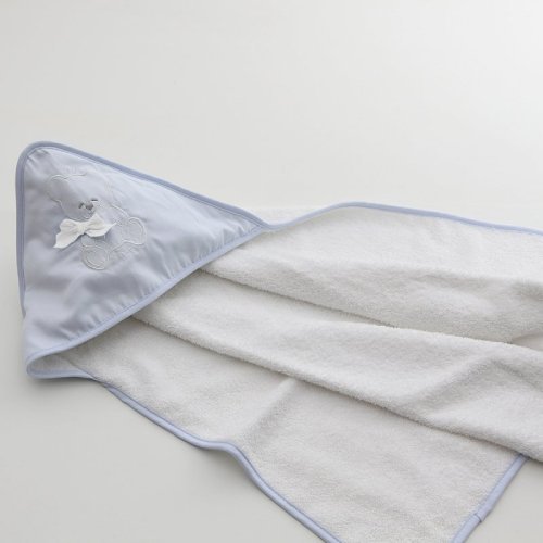 Light blue Coccolo Newborn Bathrobe
