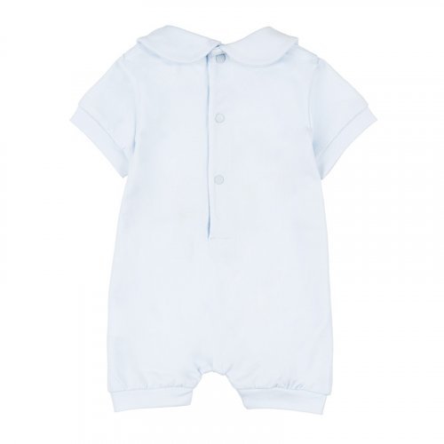 Light-blue Jersey Romper with Teddy_5132