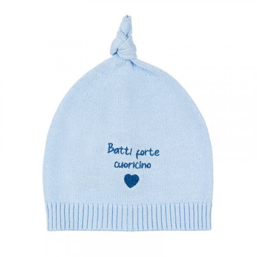 Light-blue Knitted Hat_4342