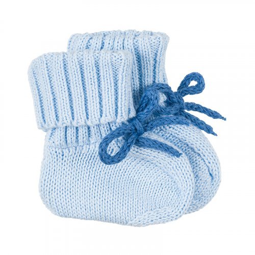 Light-blue Knitted Socks