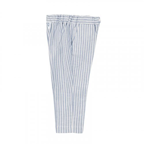Light Blue Striped Pants_4553