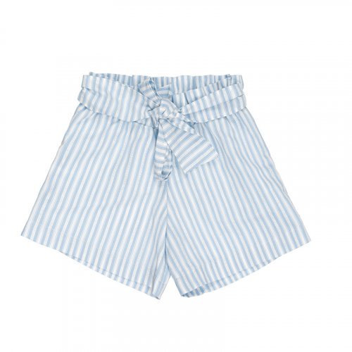 Light blue striped shorts_8579