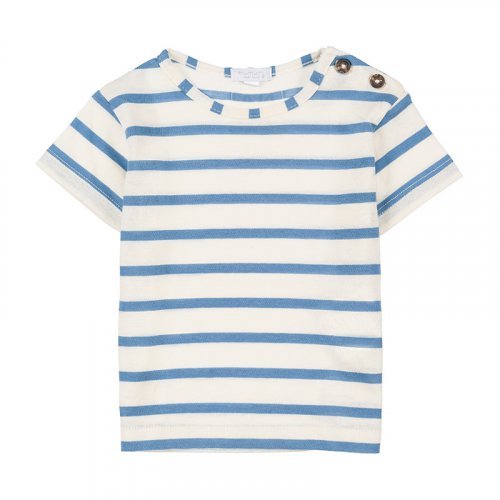 Light Blue Striped T-Shirt_4434