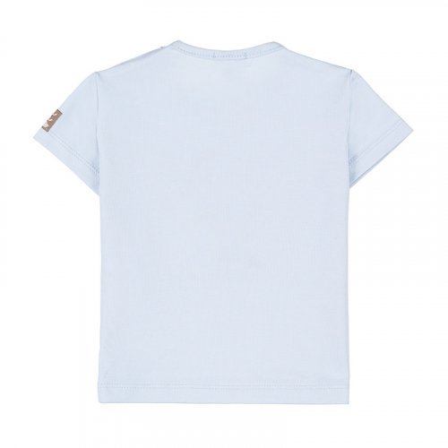 Light-blue T-shirt with Teddy_4257