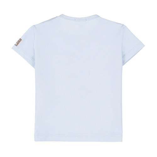 Light-blue T-shirt with Teddy_4257