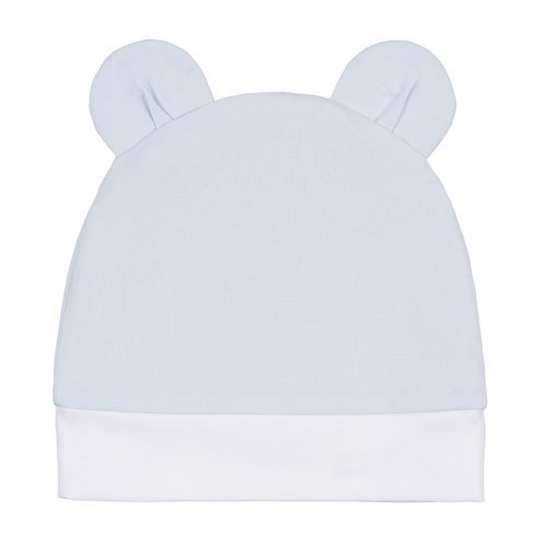 Lightblue hat with bear and ears_9035