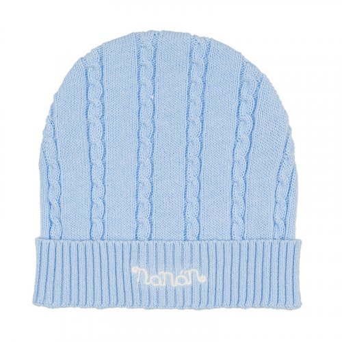 Lightblue knitted hat_7634