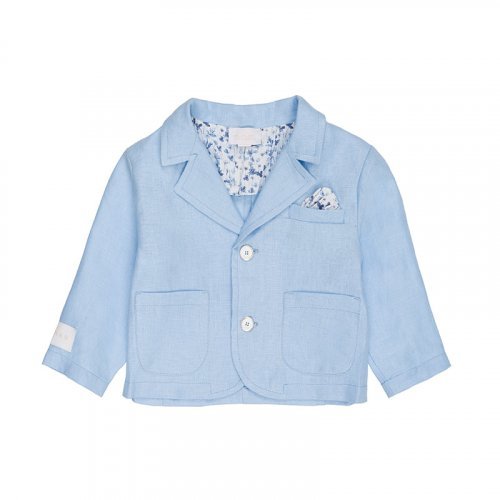 Lightblue linen jacket_7653