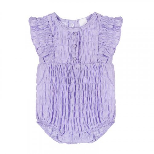 Lilac Embossed Romper_4727