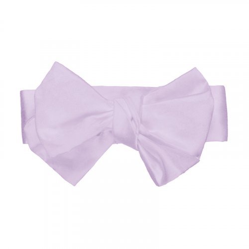 Lilac Shantung Headband_4981