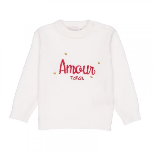 Maglia "Amour" Panna