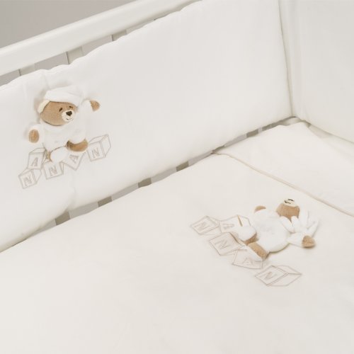 Mini me 4pcs Bumper Set  Dadini Tato White_5091