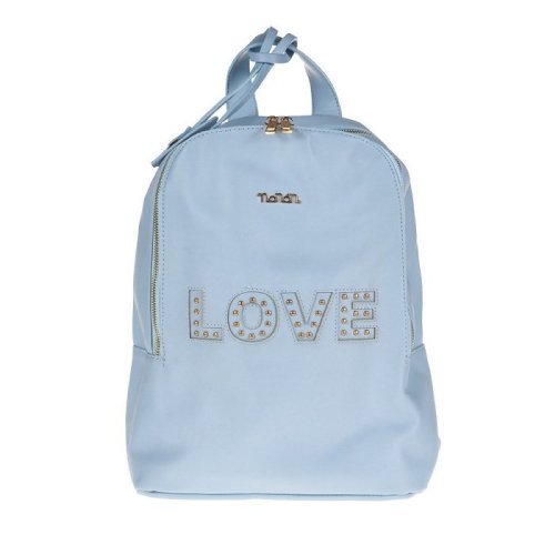 Mum Backpack Love light blue