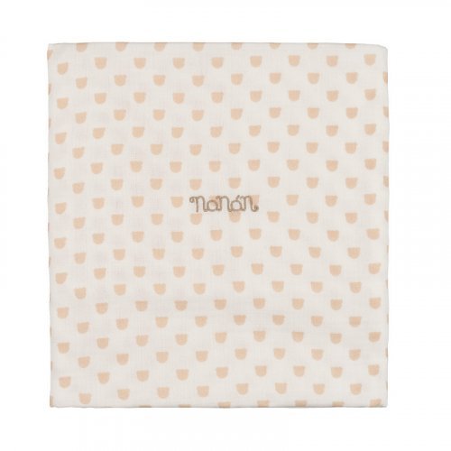 Muselina en beige de 80x80 cm_7573