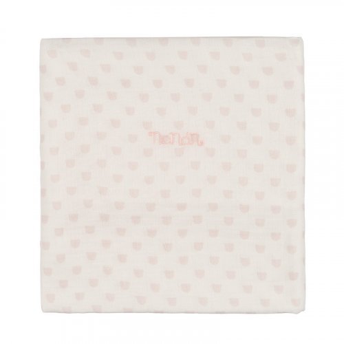 Mussola partout rose 120x120 cm_7570