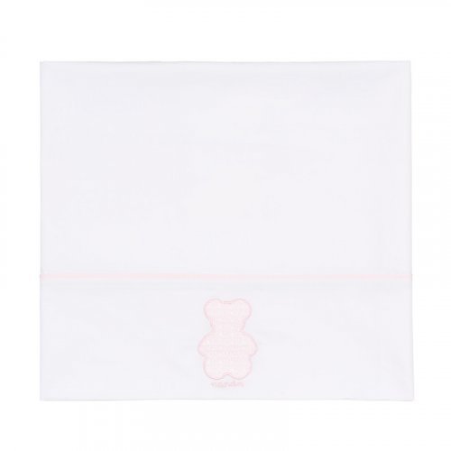 Set lenzuola "teddy bear" rosa