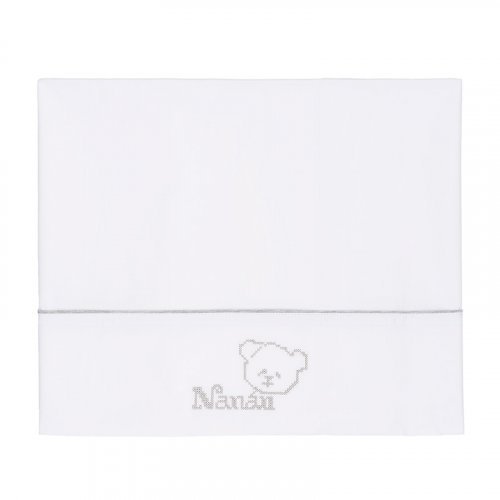 Set lenzuola con orsetto grigio