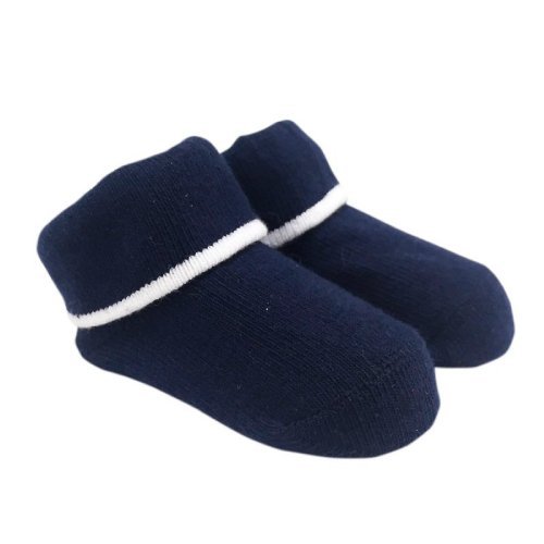 Socken Set 2 Blau und Weiß mit Streifen_3194
