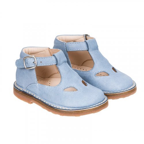 Sandalen mit Blauem Riemen_5825