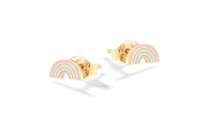 Boucles d'oreilles Arc-en-ciel Argent_9303