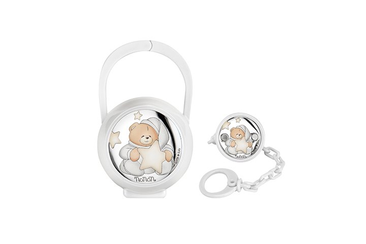 Pacifier Holder Set - White_5500