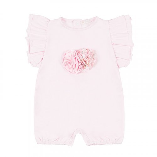 Barboteuse avec Roses Jersey Rose_4901