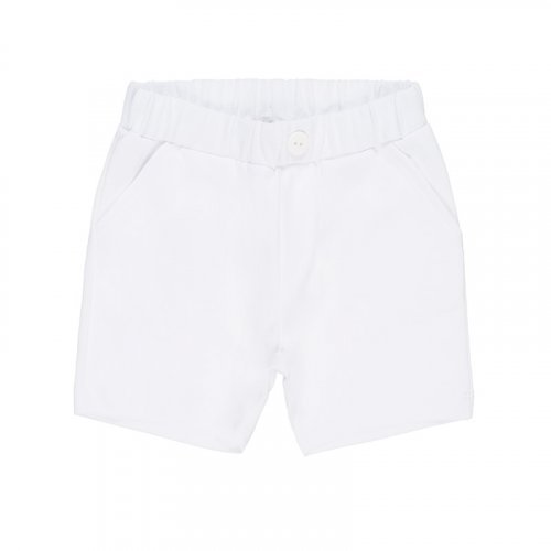 Pantaloncino Piquet Bianco_4583