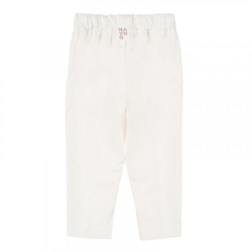 Pantalone Bianco con Coulisse_4543