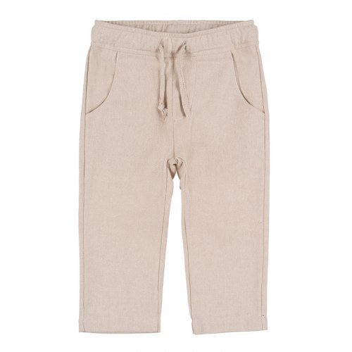 Pantalone C/Coulisse Beige