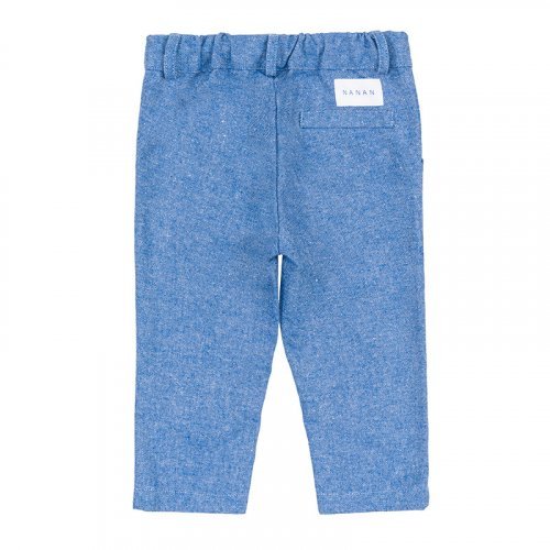Pantalone classico azzurro_7742