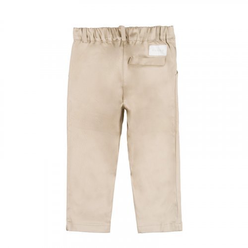 Pantalone classico beige_8602