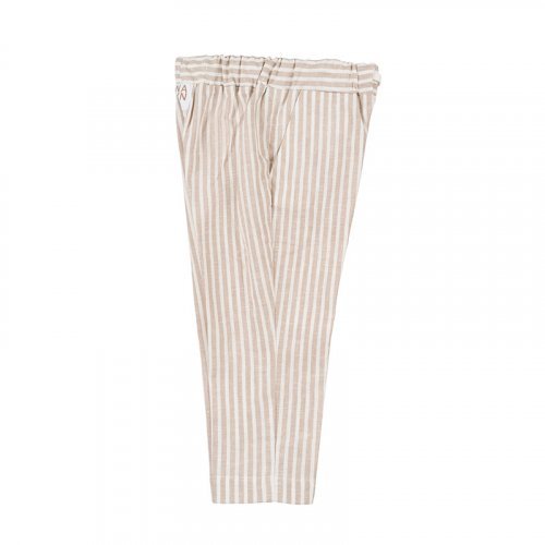 Pantalone Rigato Beige_4556