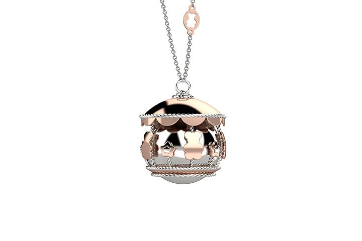 Pendant with carousel_7199