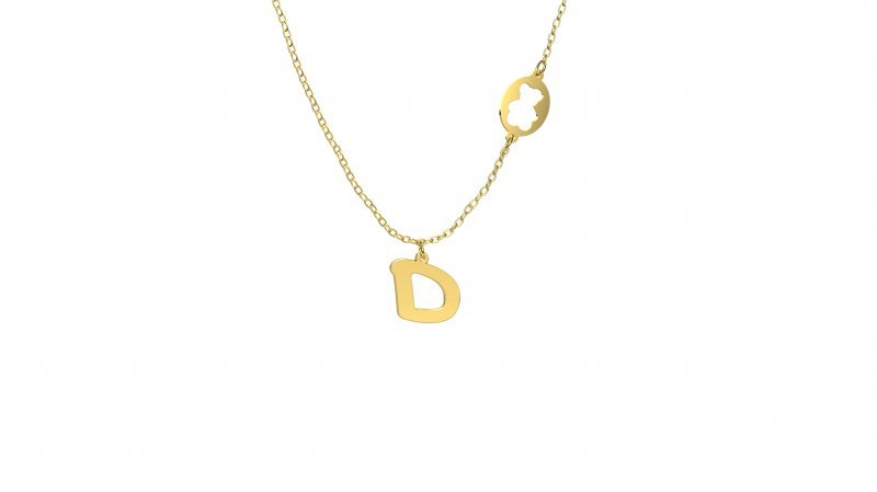 Pendente con Lettera "D"_2614