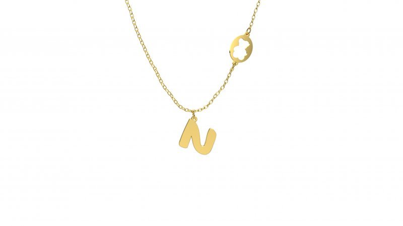 Pendente con Lettera "N"_2628