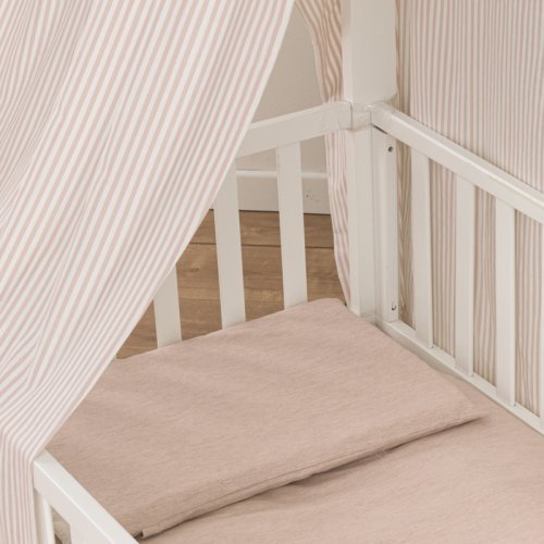 Pink 2Pcs Montessori set: Bed linen + Pillowcase