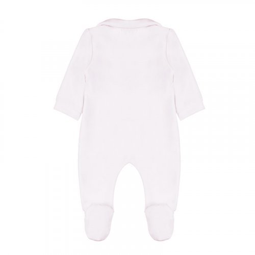 Pink BabyGro Front Opening with Bunny "Coccolino"_1023