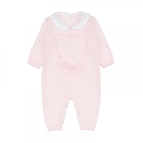 Pink babygro w/heart_7918