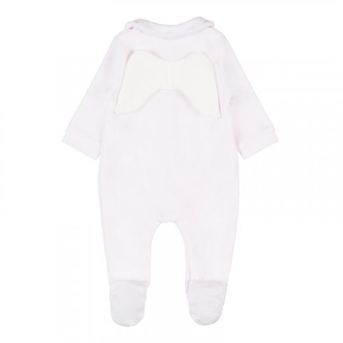 Pink Babygro with Braid Wings_1129