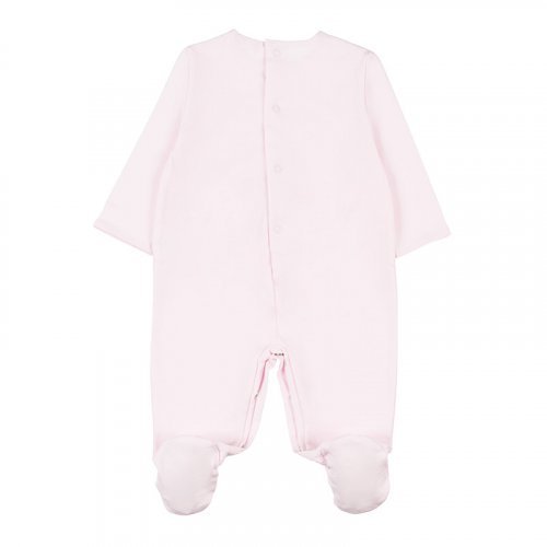 Pink Babygro with Teddy_4833