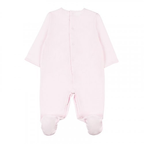 Pink Babygro with Teddy_4833