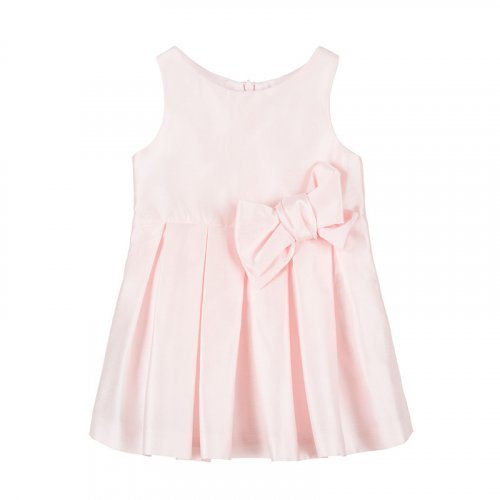 Pink Dress with Shantung Bow