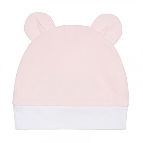 Pink hat with bear and ears_8696