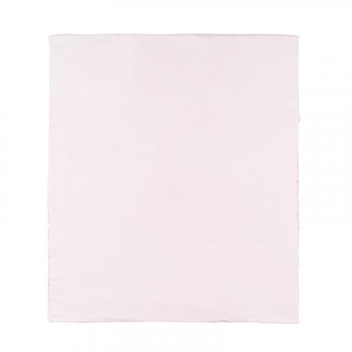 Pink Jersey Blanket with Roses_4908