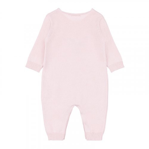Pink Knitted Babygro_4333