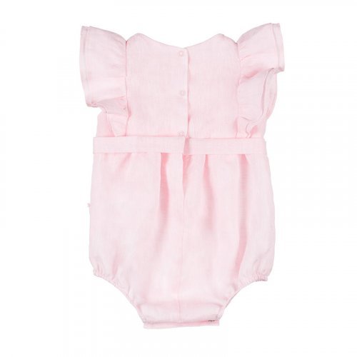 Pink Linen Romper_4898