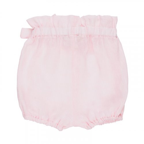 Pink Linen Shorts_4950